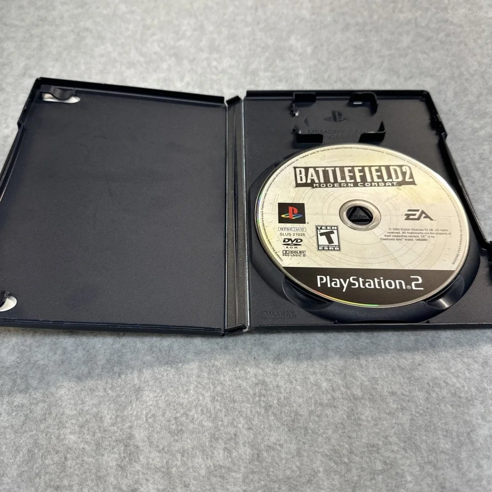 PlayStation 2 Battlefield 2: Modern Combat (Sony PS2, 2005) No Manual